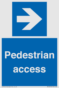 Pedestrian access
